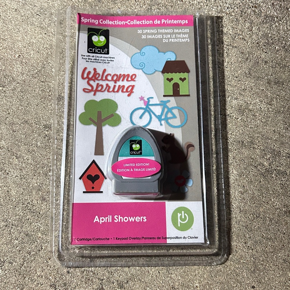 Cricut April Showers Cartridge - Spring Collection